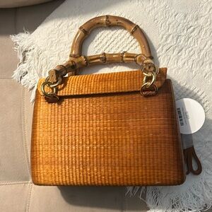 Serpui Leona Straw bag